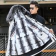 down jacket Insulated Snorkel Hooded Warm Long Coat