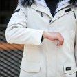 down jacket Insulated Snorkel Hooded Warm Long Coat
