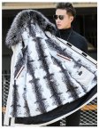 down jacket Insulated Snorkel Hooded Warm Long Coat