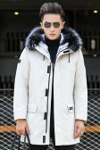 down jacket Insulated Snorkel Hooded Warm Long Coat